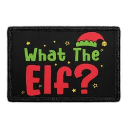 Pull Patch What The Elf patch 7,6 cm sjov