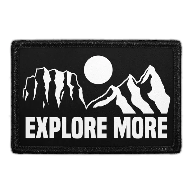 Pull Patch Explore More patch med velcro – rejse