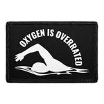 Pull Patch Oxygen Is Overrated patch 76x51 mm velcro