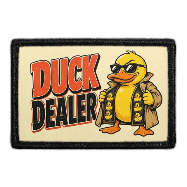Pull Patch Duck Dealer patch med velcro – andemotiv