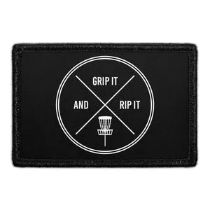 Pull Patch Grip It Rip It patch 3x2 velcro disc golf