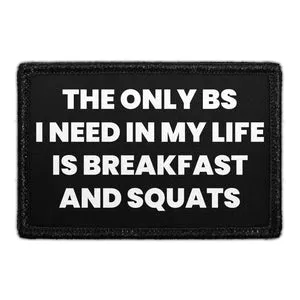 Pull Patch Breakfast And Squats patch med velcro
