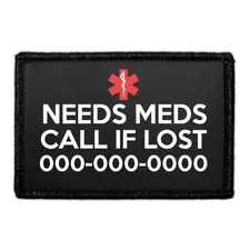 Pull Patch Custom Medical Alert patch 76 mm specialtekst