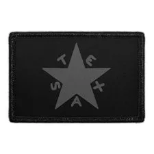 Pull Patch Battle of San Jacinto Texas patch blackout