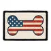 Pull Patch Bone American Flag patch velcro kranieflag