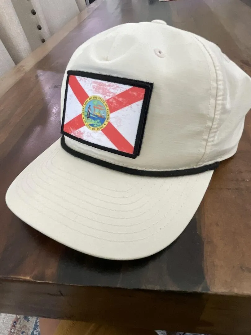 Pull Patch Florida Flag patch distressed 1 stk