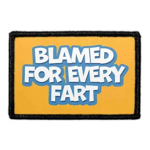 Pull Patch Blamed for Every Fart patch med velcro