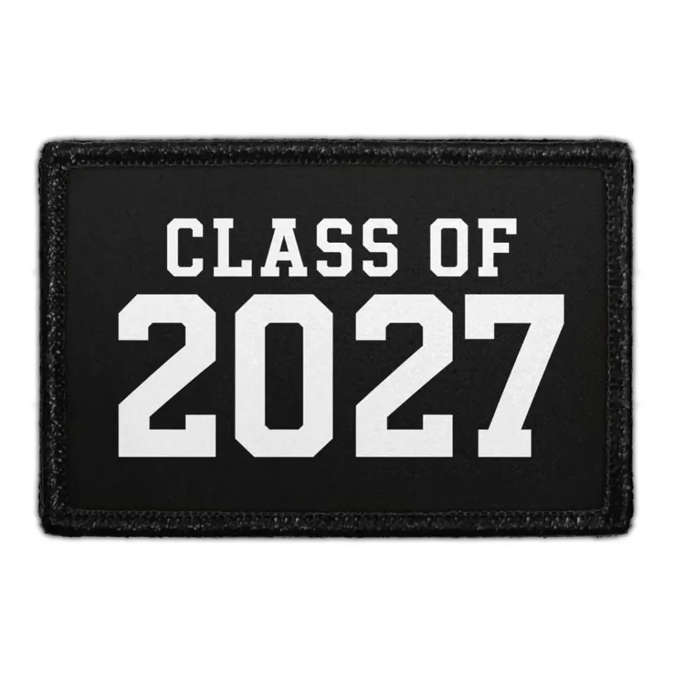 Pull Patch Class of 2027 patch 3x2 dimission