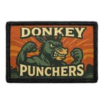 Pull Patch Donkey Punchers patch 76x51mm velcro