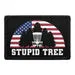 Pull Patch Disc Golf Stupid Tree USA patch 3x2
