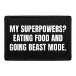 Pull Patch Beast Mode patch velcro 7,6x5 cm