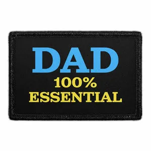 Pull Patch Dad 100% Essential patch med velcro
