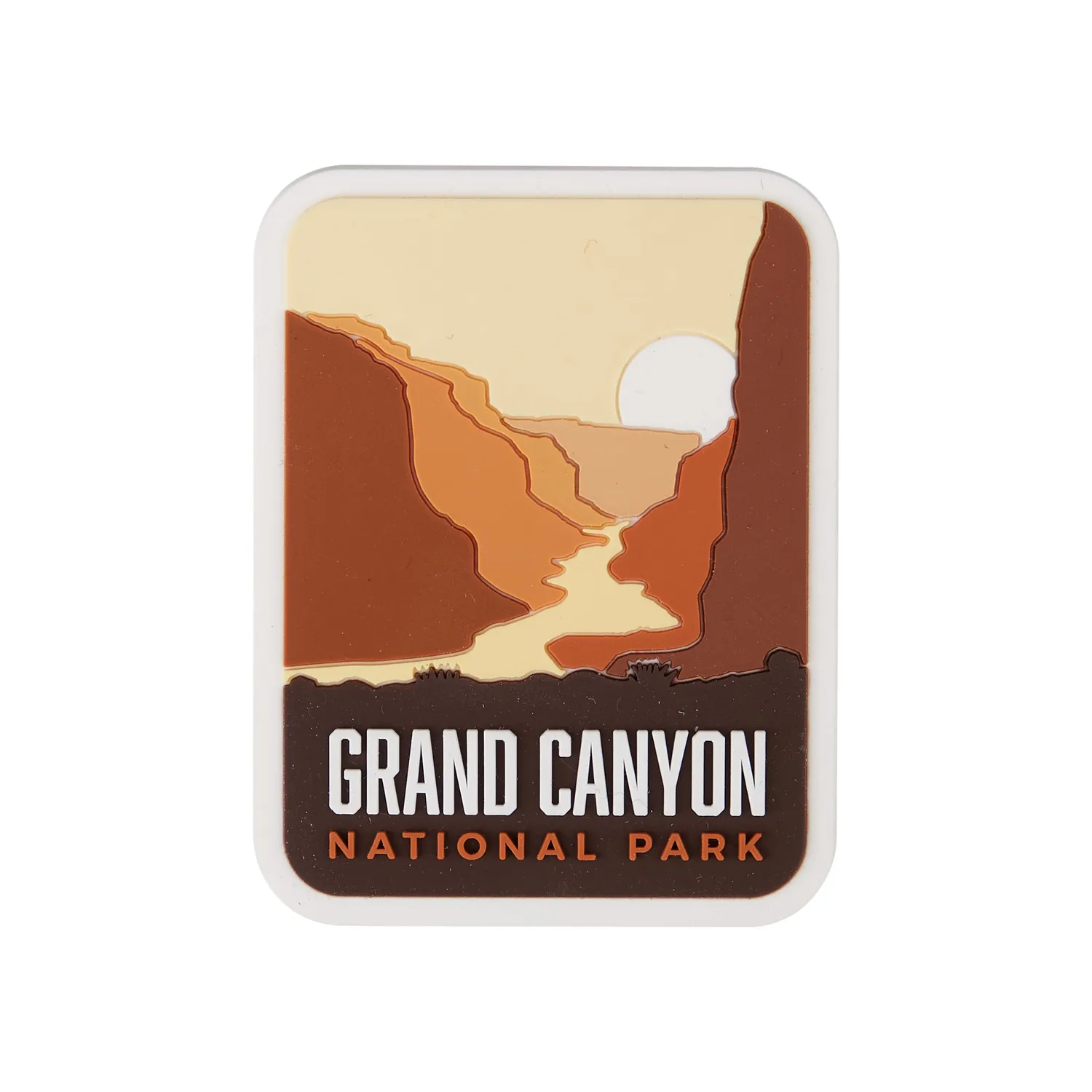 Vagabond Heart Grand Canyon køleskabsmagnet PVC 3D