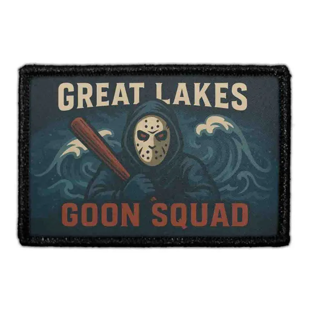 Pull Patch Great Lakes Goon Squad mærke 76x51mm