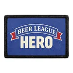 Pull Patch Beer League Hero mærke 7,6 cm hockey