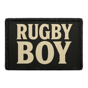 Pull Patch Rugby Boy patch til børn med velcro