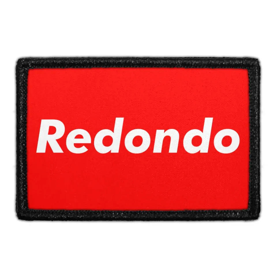 Pull Patch Redondo Red patch velcro rød