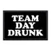Pull Patch Team Day Drunk velcromærke hook 3x2