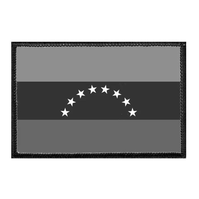 Pull Patch Venezuela Flag patch sort hvid