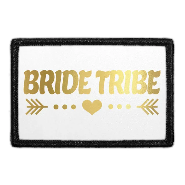 Pull Patch Bride Tribe Arrows patch guld hvid velcro