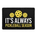 Pull Patch Always Pickleball Season velcromærke 76x51mm