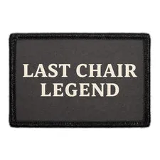 Pull Patch Last Chair Legend patch 3x2 ski med velcro