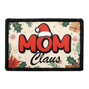 Pull Patch Mom Claus patch velcro jul 1 stk
