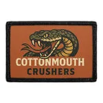 Pull Patch Cottonmouth Crushers patch med velcro