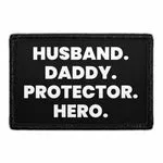 Pull Patch Husband Daddy Protector Hero patch fars dag
