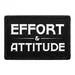 Pull Patch Effort & Attitude patch med velcro 76x51 mm