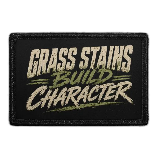 Pull Patch Grass Stains Build Character patch fodbold
