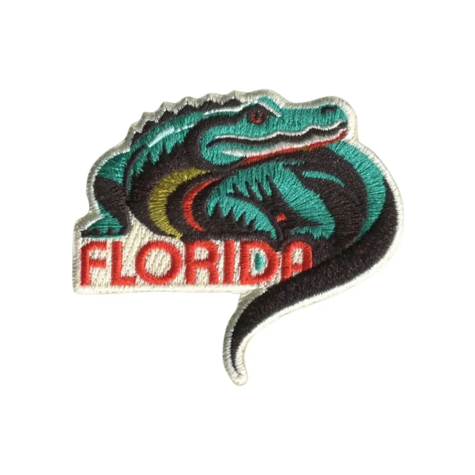 Vagabond Heart Florida strygemærke broderet 64 mm