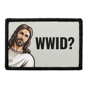 Pull Patch WWID Jesus patch 3x2 religiøst citat