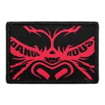 Pull Patch Dangerous Gorilla patch 76x51 mm velcro