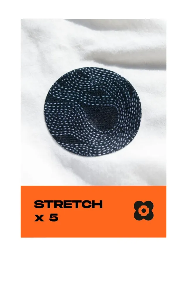 FabPatch PINTA lapper mønster 5 stk stretch