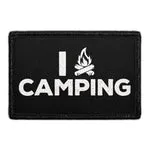 Pull Patch I Fire Camping patch med velcro – camping