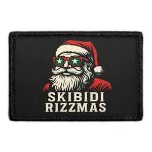 Pull Patch Skibidi Rizzmas patch med velcro jul
