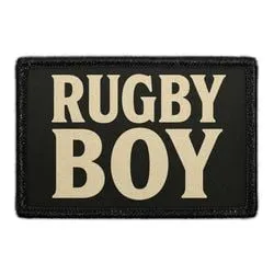 Pull Patch Rugby Boy patch til børn med velcro