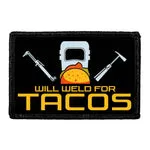 Pull Patch Will Weld For Tacos patch med velcro svejser