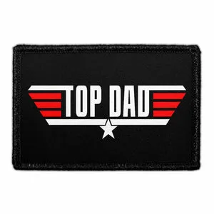 Pull Patch Top Dad patch velcro