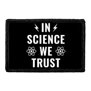 Pull Patch In Science We Trust patch med velcro 1 stk