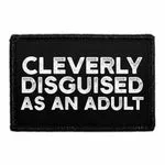 Pull Patch Cleverly Disguised Adult velcropatch 3x2"