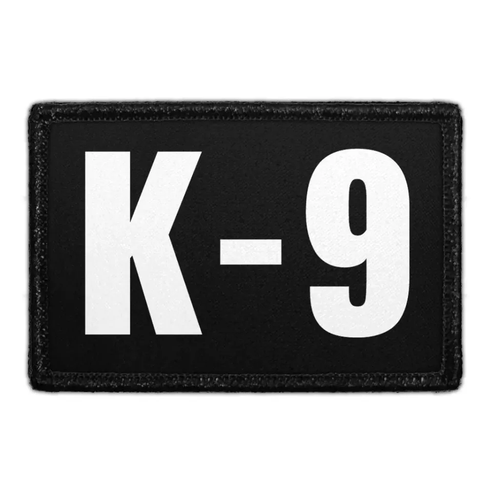 Pull Patch K-9 patch 7,6x5 cm velcro