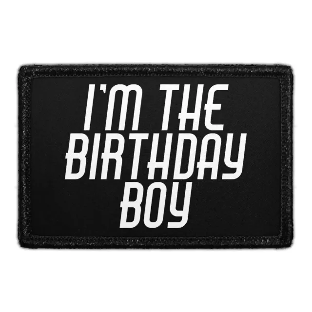 Pull Patch I'm The Birthday Boy patch velcro fødselsdag