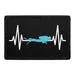 Pull Patch Scuba Diver Heartbeat patch velcro 7,6x5 cm
