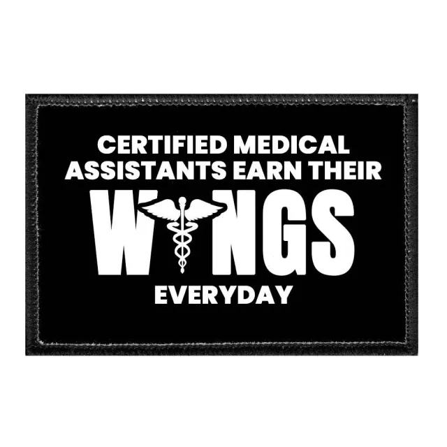 Pull Patch Certified Medical Assistants patch velcro
