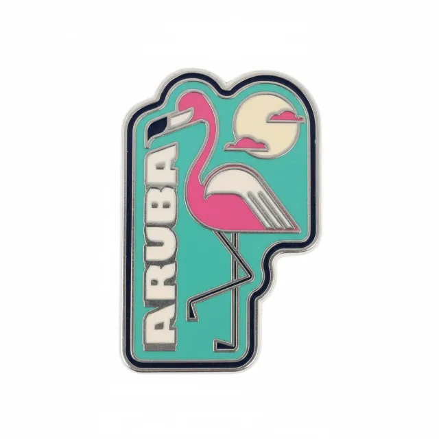 Vagabond Heart Aruba emaljepin hard emalje