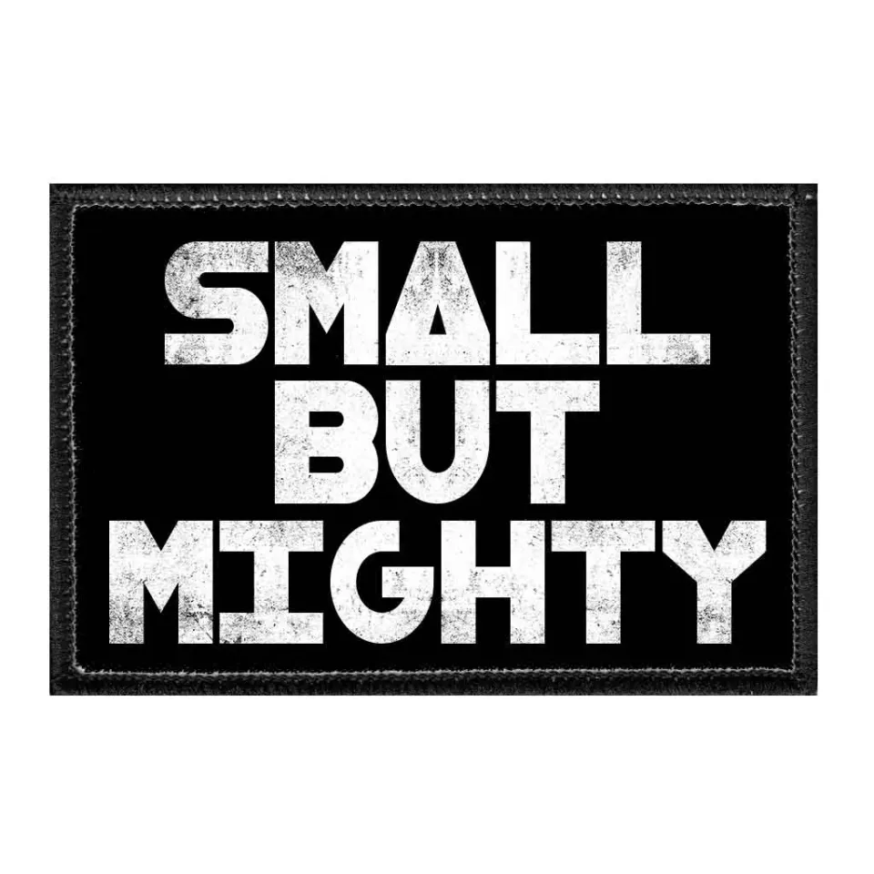 Pull Patch Small But Mighty patch med velcro børn