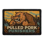 Pull Patch Pulled Pork Punishers patch humor