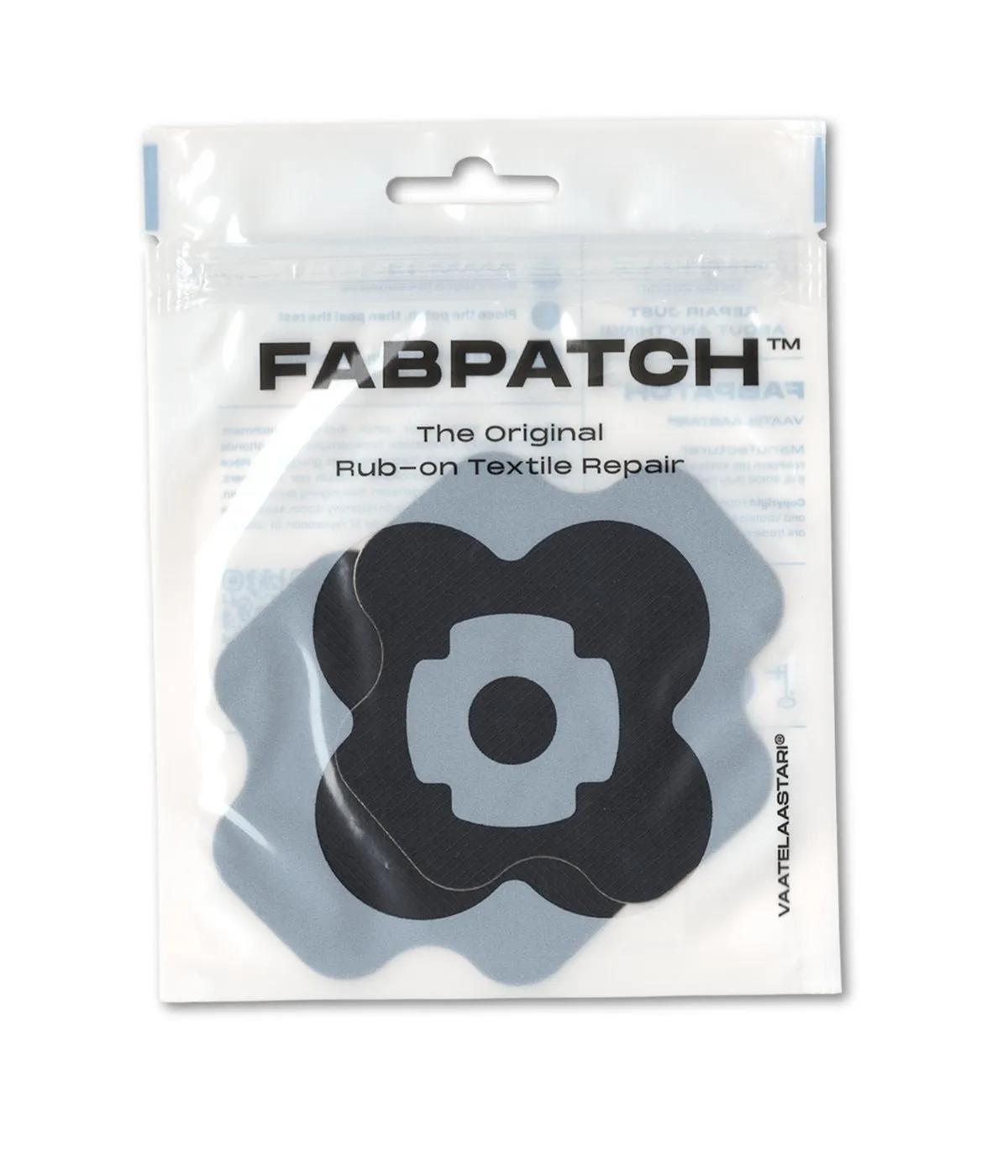 FabPatch EXTREME Black crosses lapper 2 stk sort